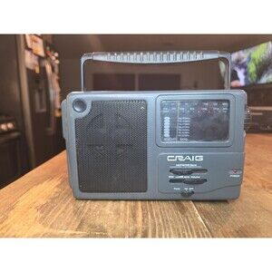 Craig Model CR4181w Am/FM Portable Radio, For Parts, Nof Working